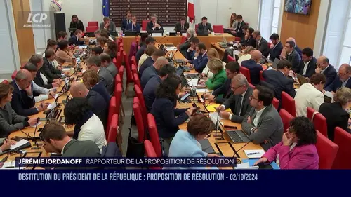 replay de La séance est ouverte ! - Destitution du président de la République : examen en commission - 02/10/2024