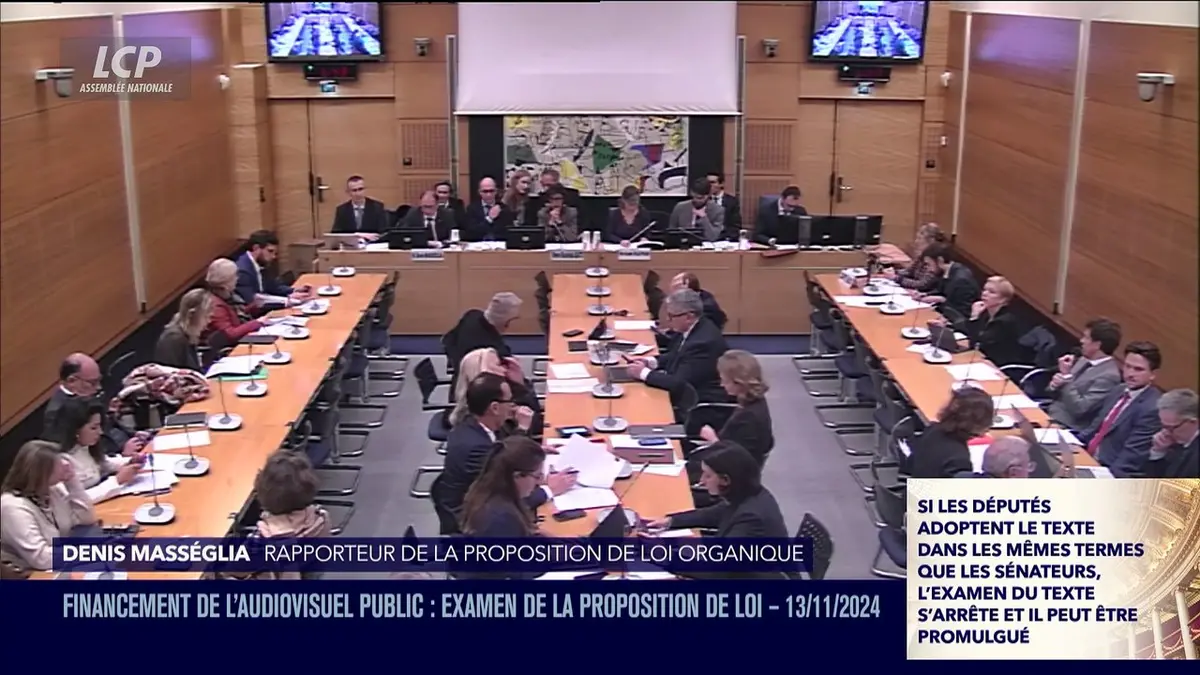 replay de La séance est ouverte ! - Financement de l'audiovisuel public : examen du texte en commission - 13/11/2024