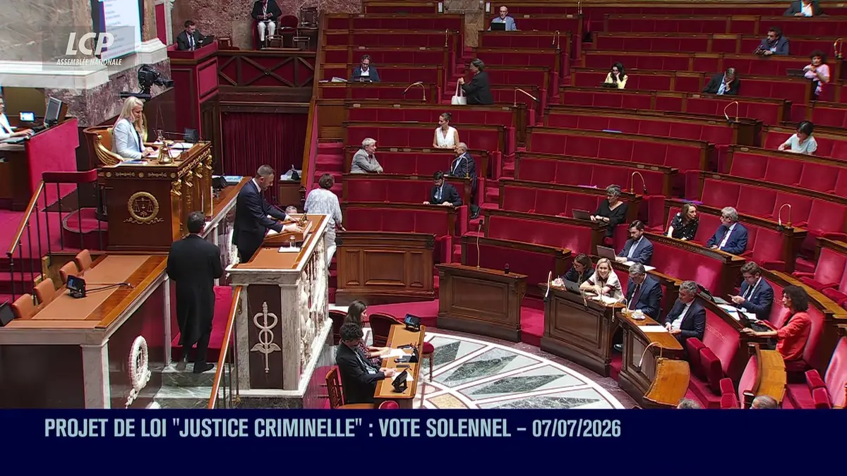 La séance est ouverte ! - Projet de loi "Justice…
