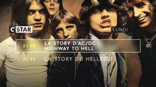 replay de La story d'AC/DC, lundi 18 juin à 21h