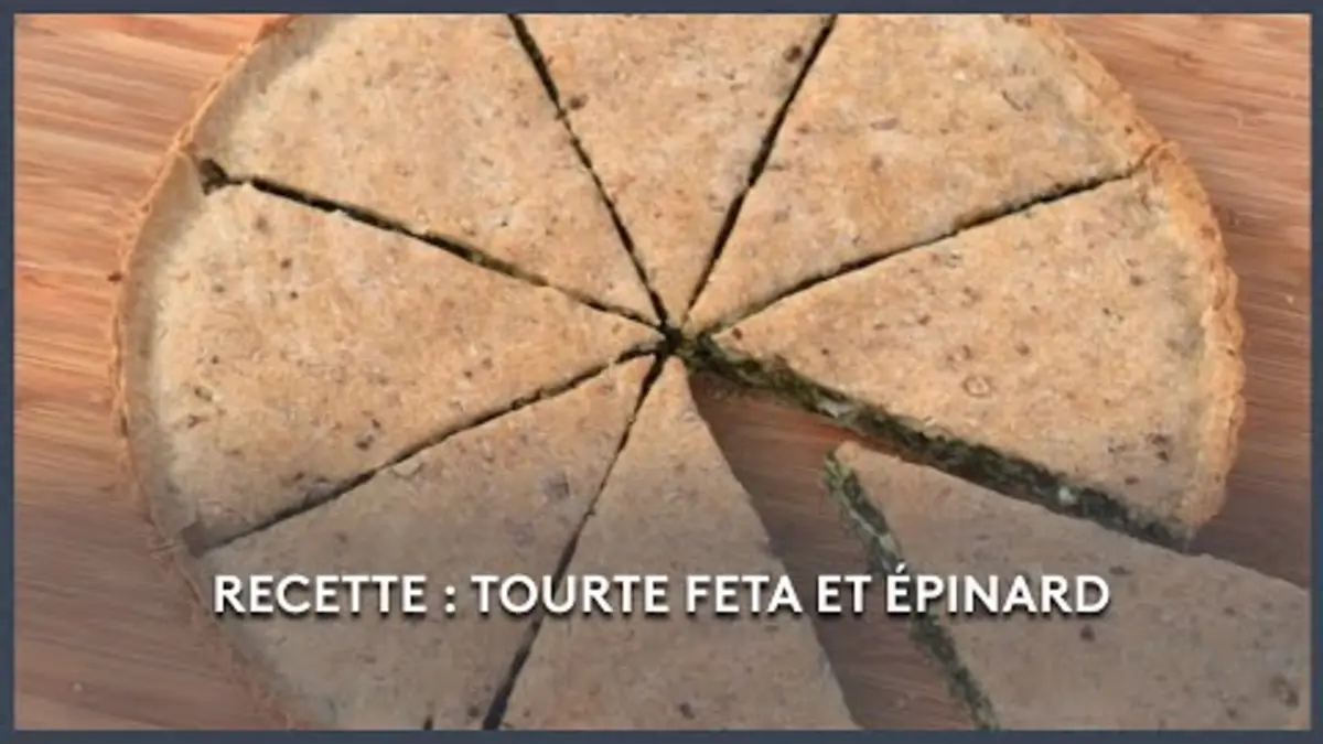 replay de La tourte Feta et épinards de Julie - Les Potagers de Julie