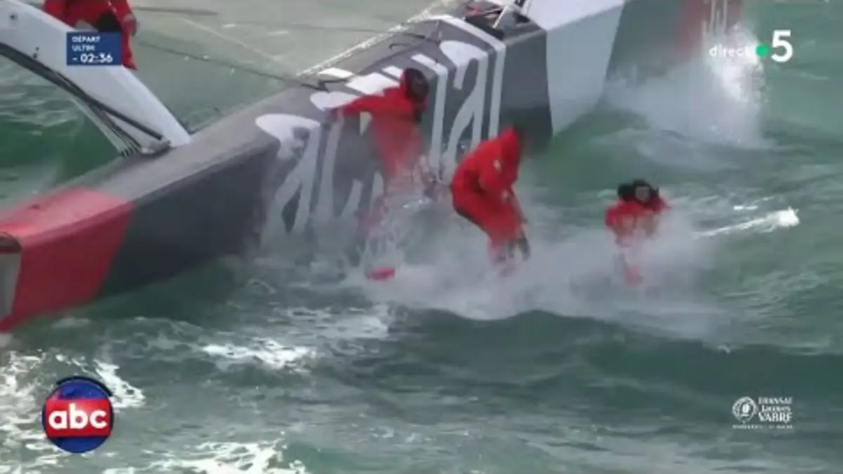 replay de La Transat Jacques Vabre c'est beau à regarder… mais dur à comprendre - L’ABC - C à Vous -30/10/2023