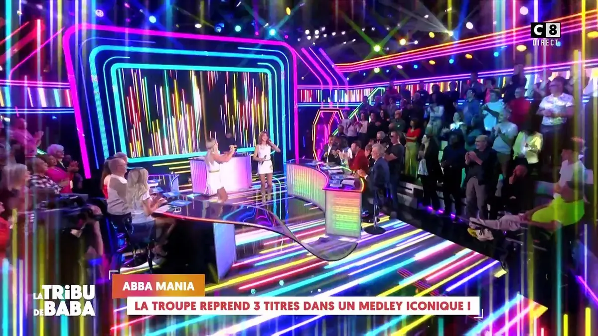 replay de La troupe de Abba Mania dans TPMP !