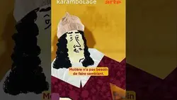 La vert-itable histoire de Molière ! ?? #karambolage #moliere #theatre