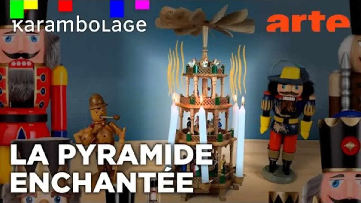 replay de La « Weihnachtspyramide » : une tradition de Noël envoûtante - Karambolage - ARTE