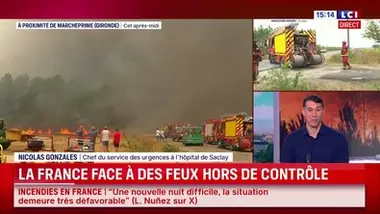 LCI Direct du dimanche 26 juillet 2026 - Édition spéciale : La France face à des feux hors de contrôle
