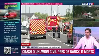 LCI Direct du dimanche 28 juin 2026 - Édition spéciale : Crash d'avion civil près de Nancy, onze morts