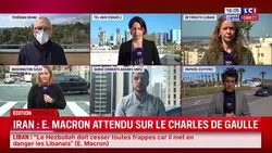 LCI Direct du lundi 9 mars 2026 - Édition spéciale : Guerre en Iran, E. Macron sur le Charles de Gaulle