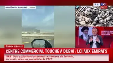 LCI Midi du dimanche 1er mars 2026 - Édition spéciale : Explosions étendues au-dessus de Tel-Aviv