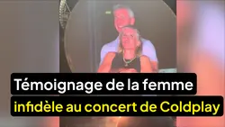 Le 1945 : Kristin Cabot, la femme infidèle au concert de Coldplay sort du silence