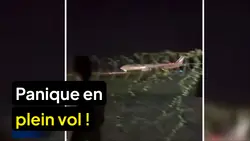 Le 1945 : Martinique : un avion fait demi-tour après des flammes dans un réacteur