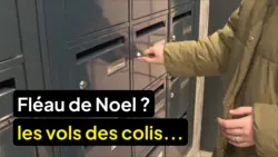 Le 1945 : Noël : le fléau des vols de colis