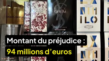 Le 1945 : Une usine de faux parfums démantelée