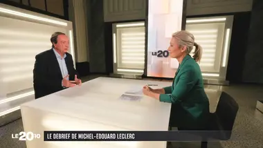 Le 2010, Anne-Sophie Lapix : Le débrief du 22/02/2026 avec Michel-Édouard Leclerc