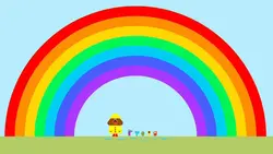 Le badge arc-en-ciel