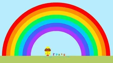 Le badge arc-en-ciel