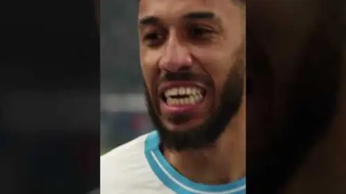replay de Le but marseillais (et la décision VAR) en caméra isolée sur Aubameyang