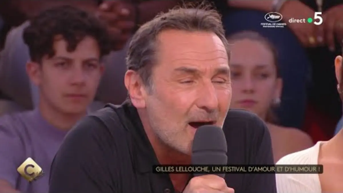 replay de Le casting fou du film de Gilles Lellouche ! - C à Vous - 22/05/2024