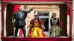 Le chevalier est tombé au combat