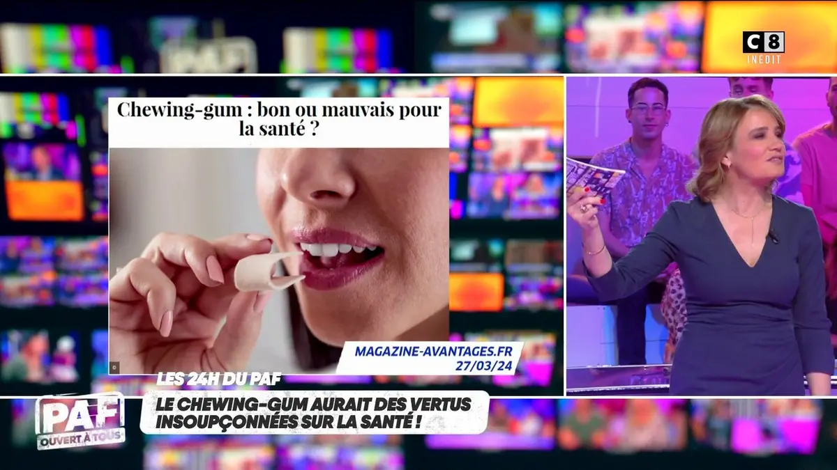 replay de Le chewing-gum aurait des vertus insoupçonnées sur la santé !