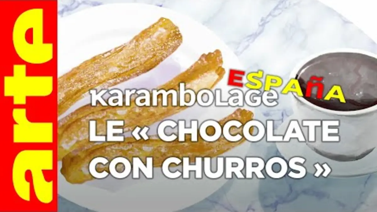 replay de Le « chocolate con churros » - Karambolage España - ARTE