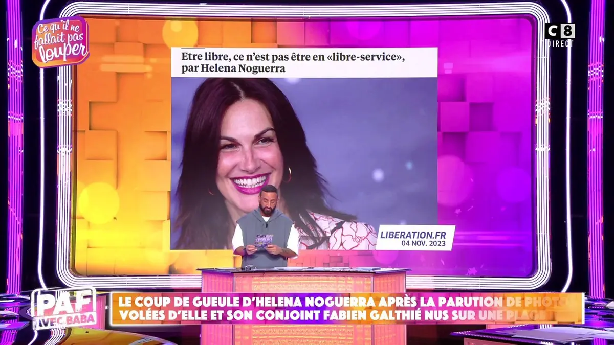 replay de Le coup de gueule d’Helena Noguerra après la parution de photos volées avec son conjoint