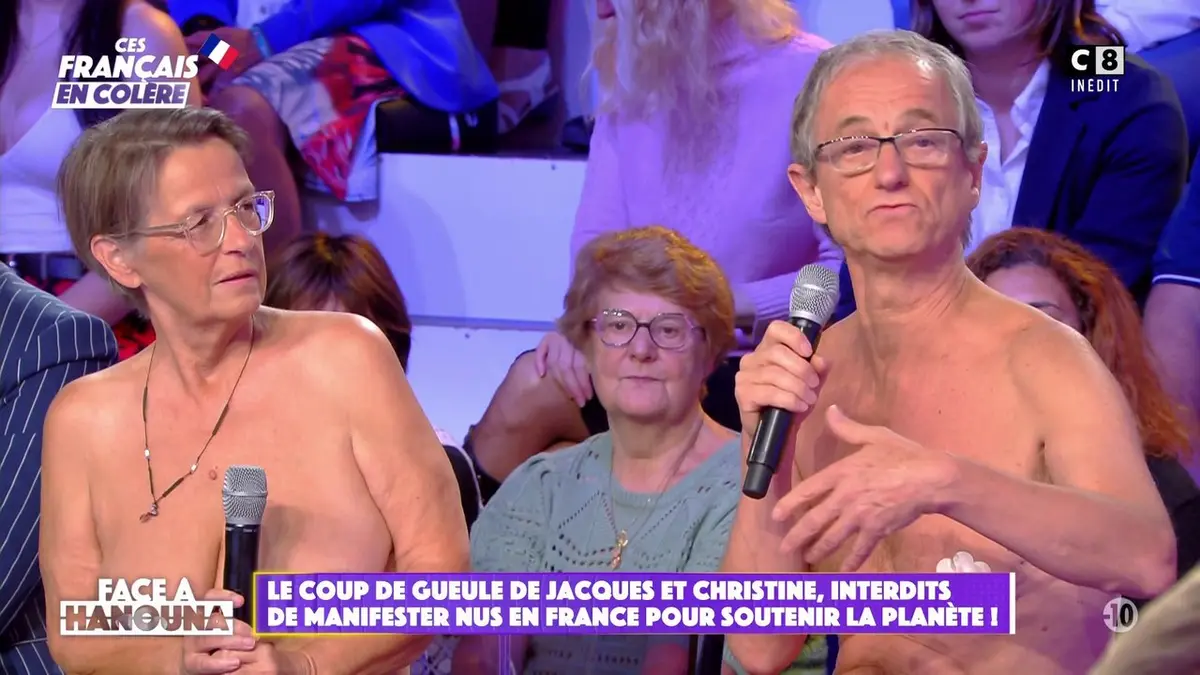 replay de Le coup de gueule de Jacques et Christine, interdits de manifester nus en France