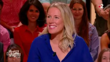 Le début de carrière d'Agathe Lecaron : Speakerine très particulière