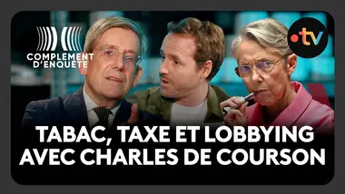 Le député Charles de Courson sur les vapoteuses dans les fauteuils rouges de Complément d'enquête