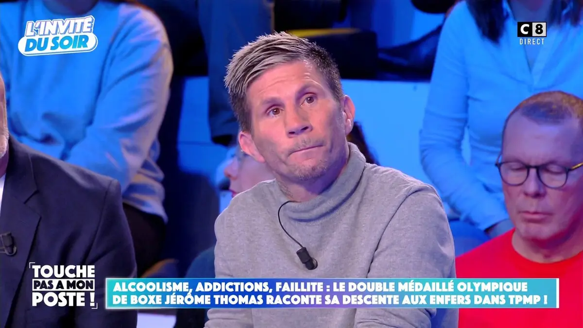 replay de Le double médaillé olympique de boxe Jérôme Thomas raconte sa descente aux enfers dans TPMP