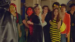Le jour de la soirée d'Halloween