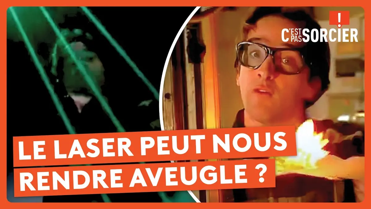 replay de Le Laser peut nous rendre aveugle ? : Les secret du laser - C'est pas sorcier