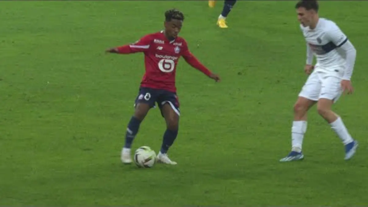 replay de Le magnifique dribble d'Angel Gomes !