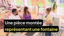 Le meilleur pâtissier : Elle va réaliser une pièce montée représentant une fontaine