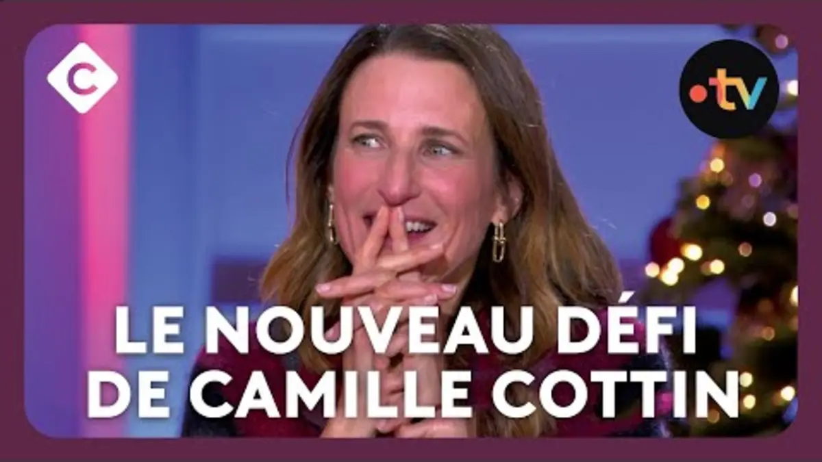 replay de Le nouveau défi de Camille Cottin – C à Vous