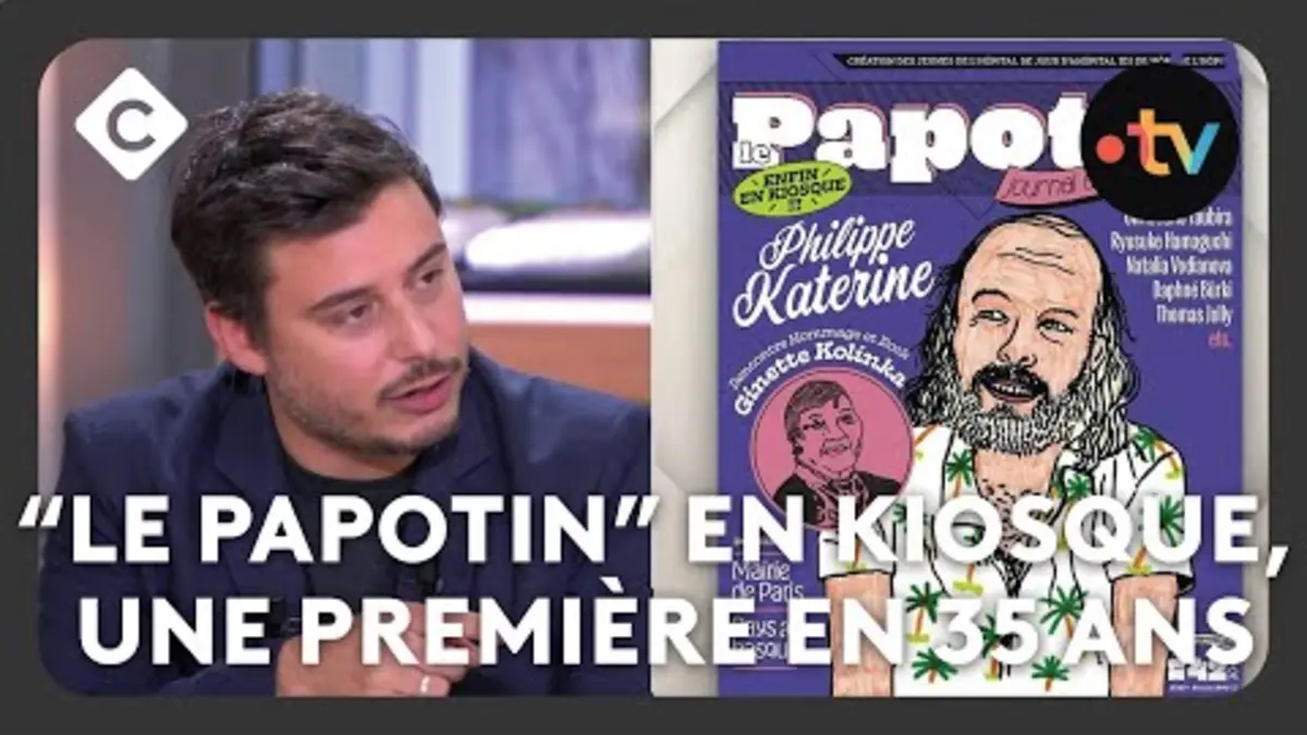 replay de « Le Papotin » arrive en kiosque, une première en 35 ans - Le 5/5 - C à Vous