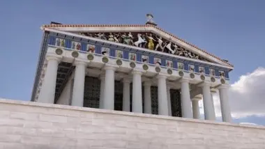 Le Parthénon retrouve ses couleurs !