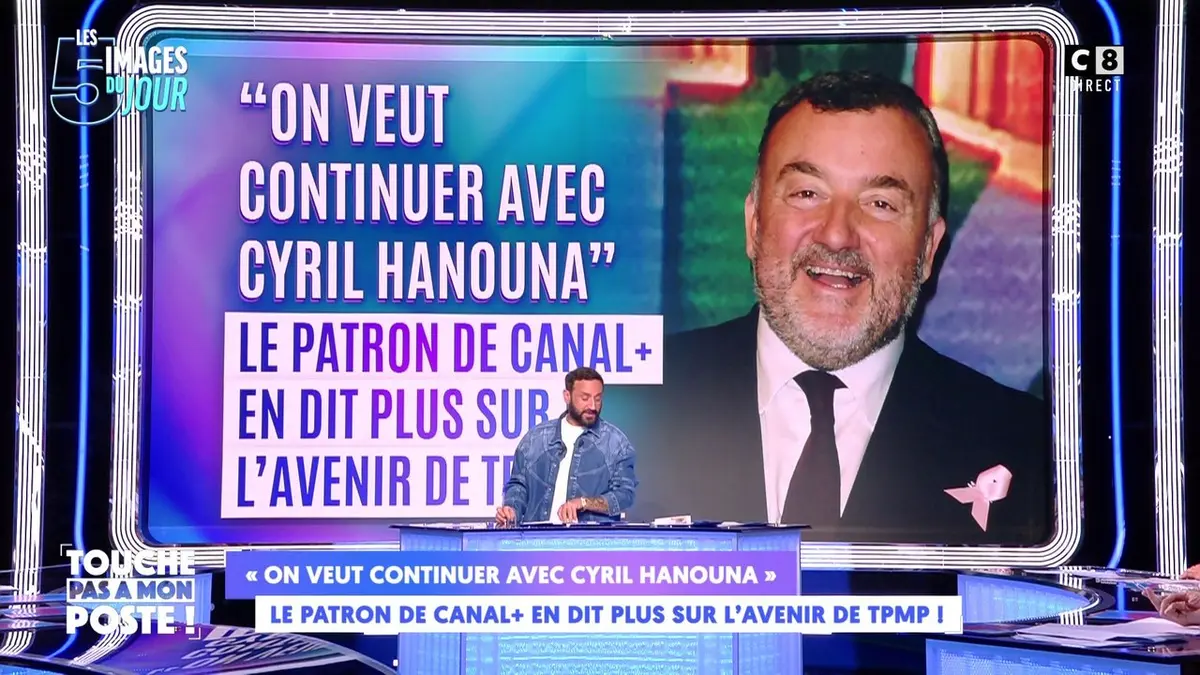 replay de Le patron de CANAL+ en dit plus sur l'avenir de TPMP