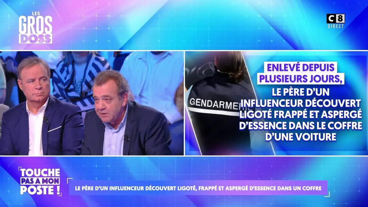replay de Le père d'un influenceur découvert ligoté, frappé et aspergé d'essence dans un coffre
