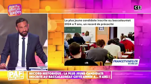 replay de Le plus jeune candidat inscrit au baccalauréat cette année a 9 ans !