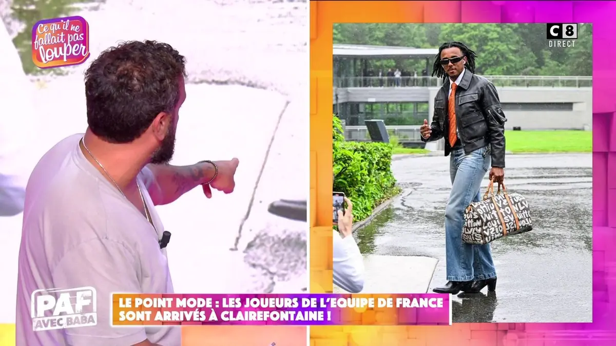 replay de Le point mode : les joueurs de l'équipe de France sont arrivés à Clairefontaine