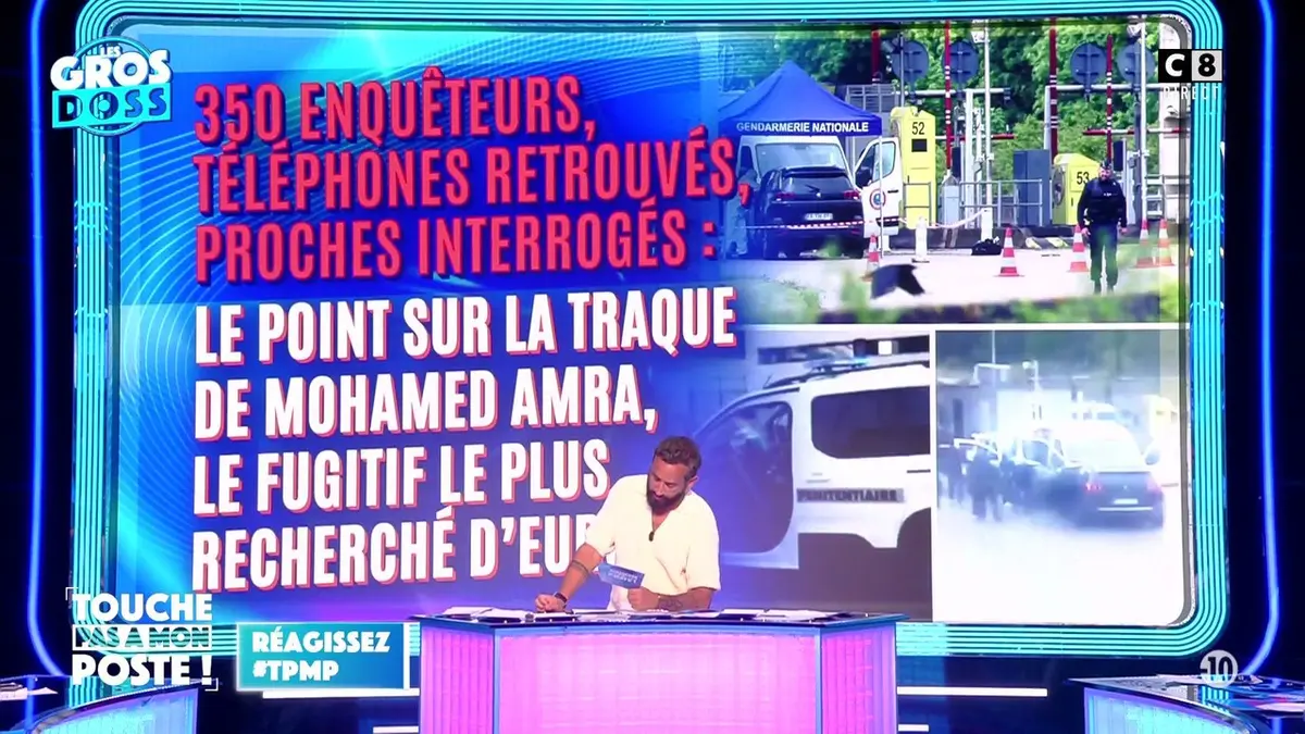replay de Le point sur la traque de Mohamed Amra, le fugitif le plus recherché d'Europe
