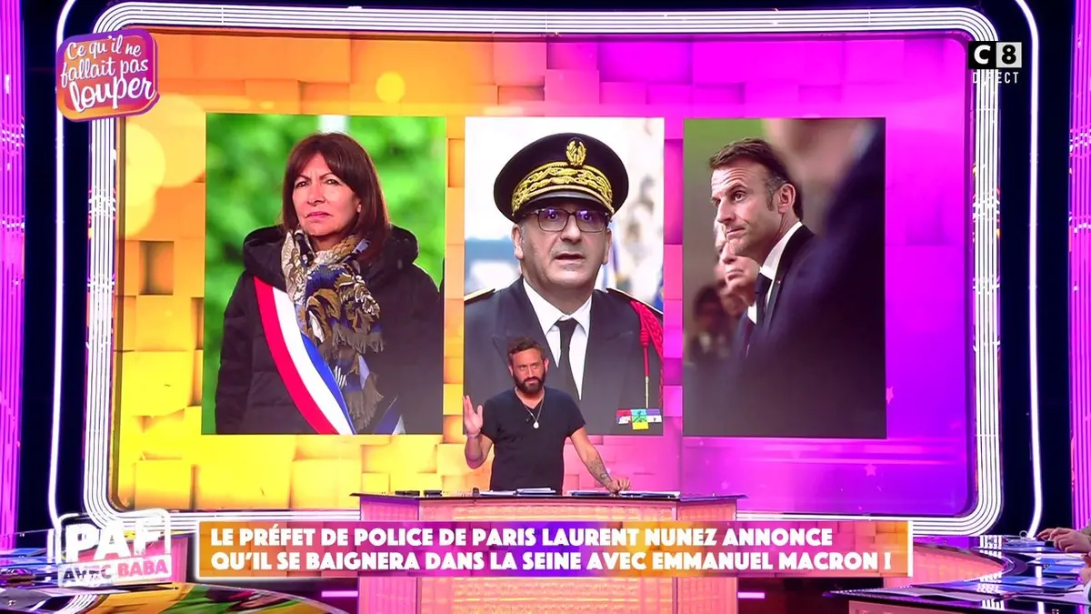 replay de Le Préfet de police de Paris annonce qu’il se baignera dans la Seine avec Emmanuel Macron