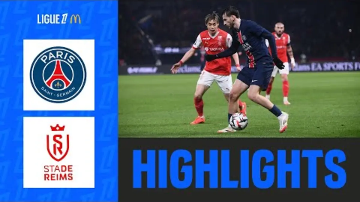 replay de Le PSG CONCÈDE le match nul face à Reims | 19ème journée - Ligue 1 McDonald's 24/25