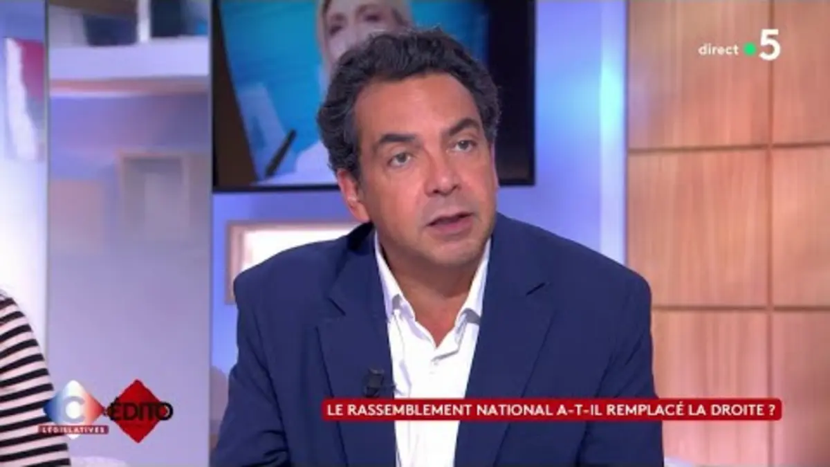 replay de Le Rassemblement national a-t-il remplacé la droite ? - Patrick Cohen - C à vous - 18/06/2024