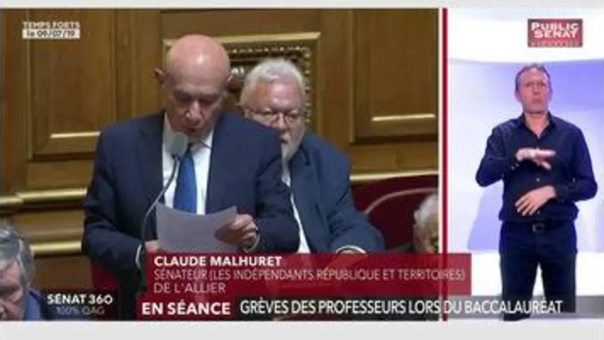 replay de Le rendez-vous de l'information sénatoriale. - Sénat 360 (12/07/2019)