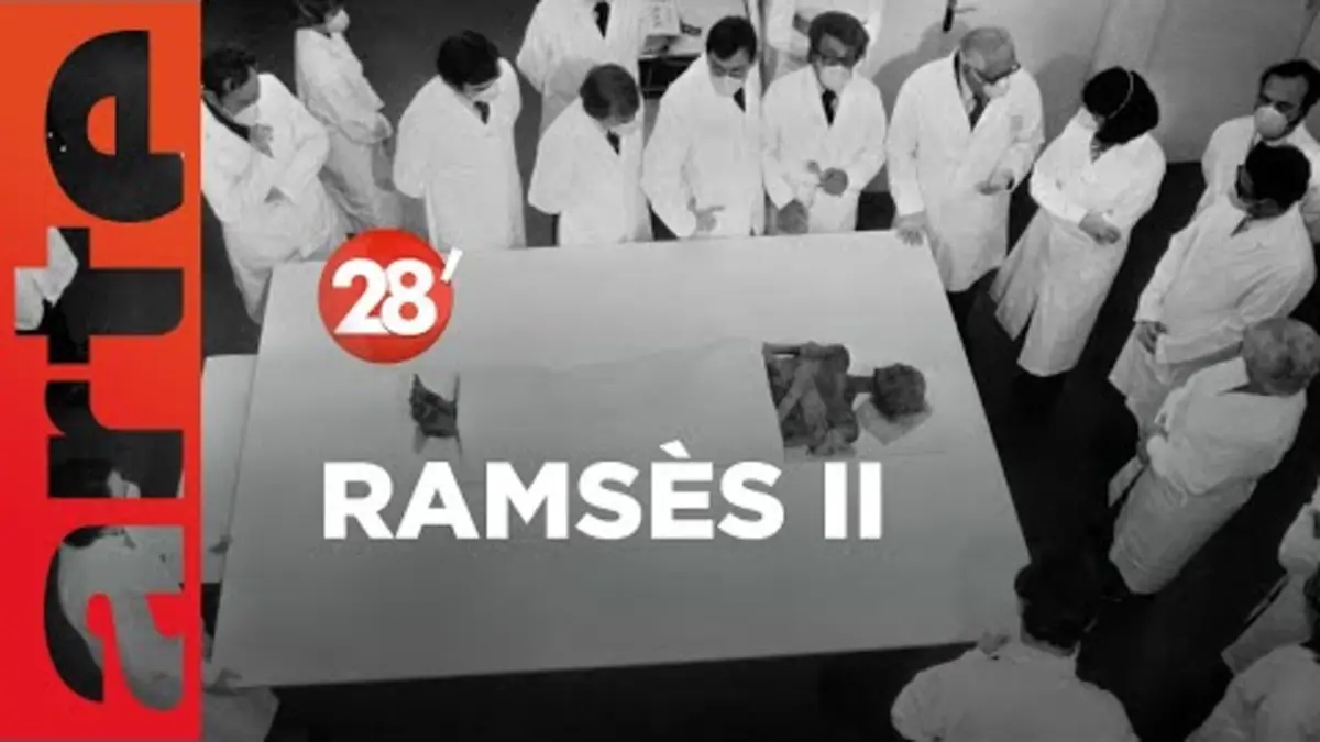 replay de Le sarcophage de Ramsès II identifié - 28 Minutes - ARTE