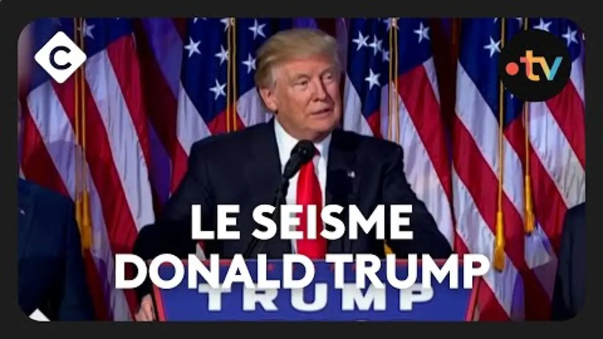 replay de Le seisme Donald Trump - C à Vous - 09/11/2016