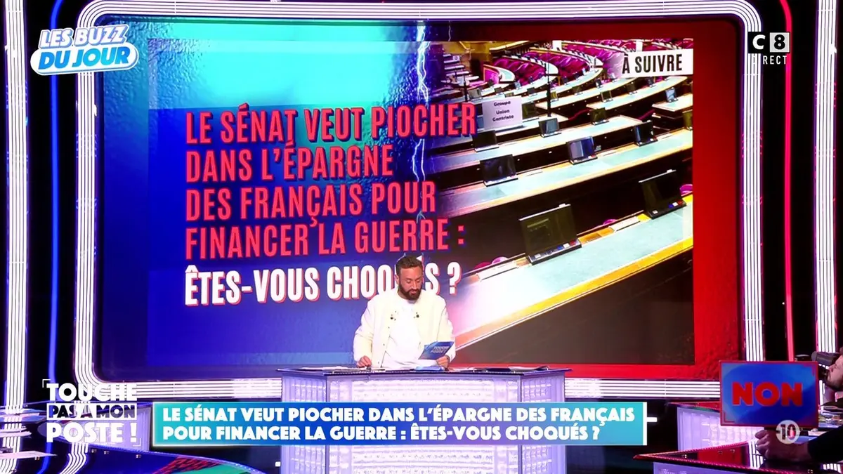replay de Le Sénat veut piocher dans l’épargne des français pour financer la guerre