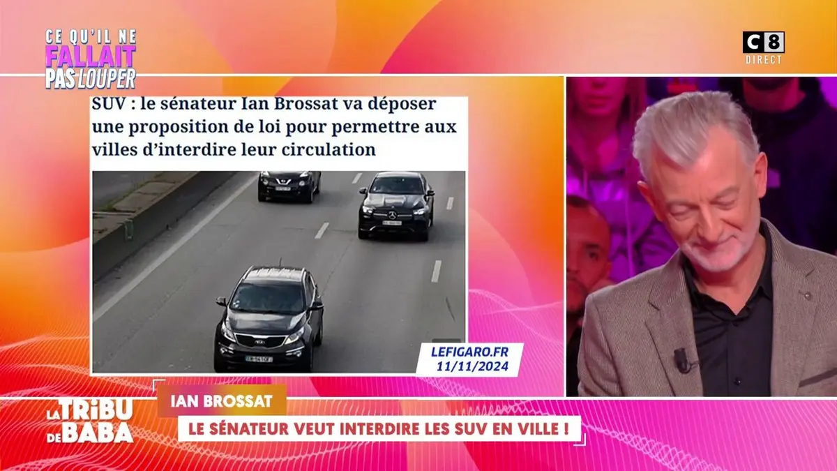 replay de Le sénateur Ian Brossat veut interdire les SUV en ville